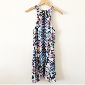 NWOT Minkpink Printed Halter Dress sz m